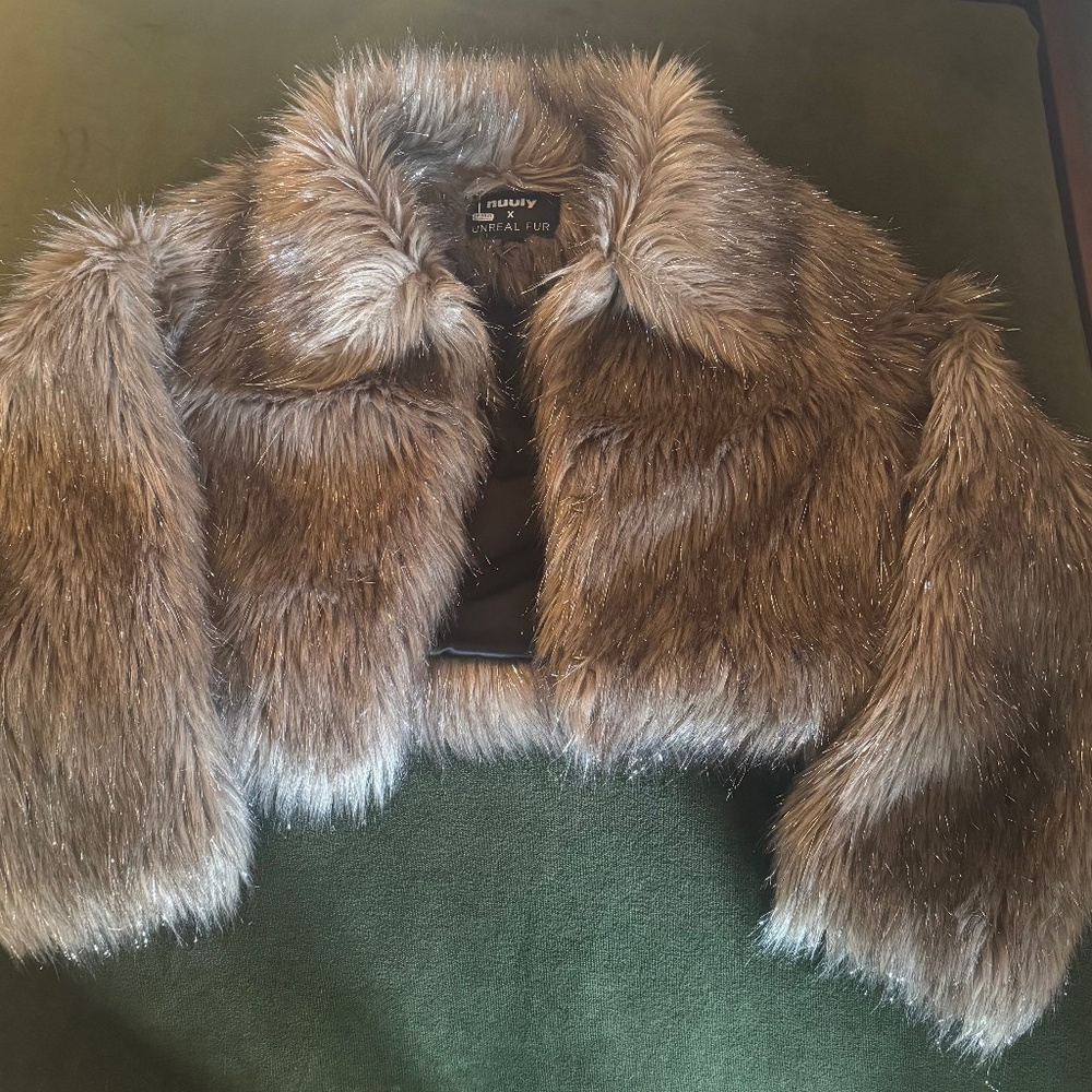 Unreal Fur Stardust Faux Fur Jacket